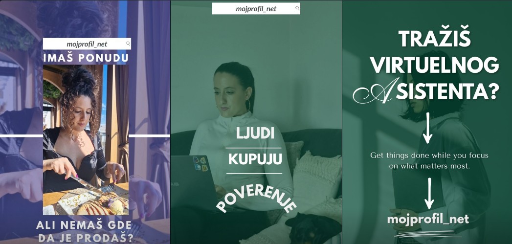 UGC videi za platformu MOJPROFIL